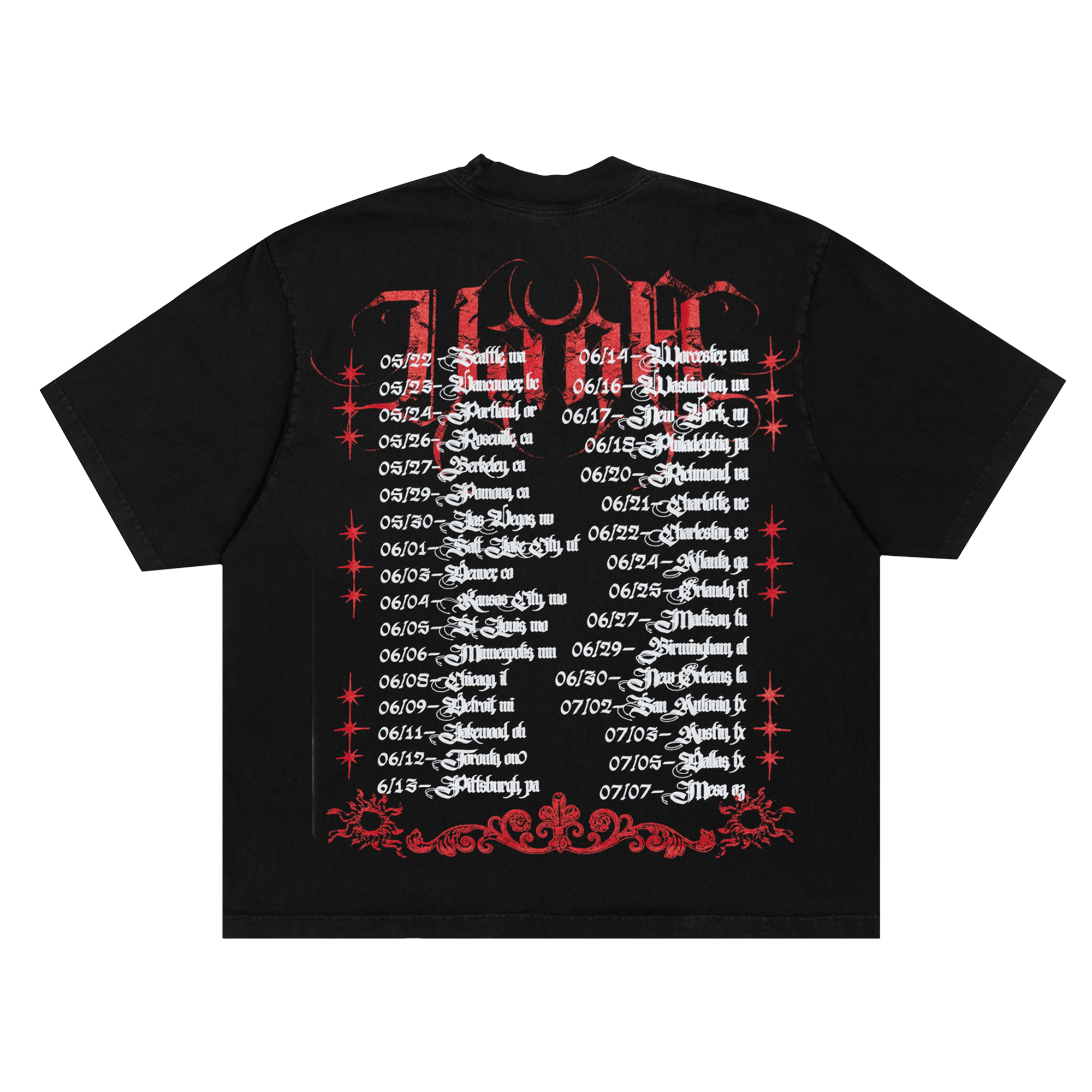 2025 Tour Tee