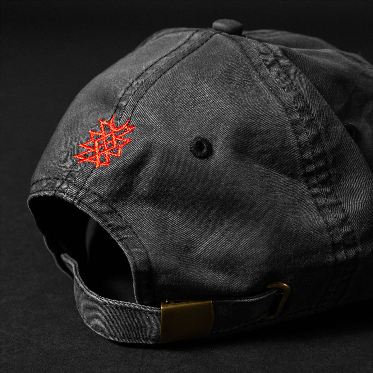 Logo Faded Black Cap-4